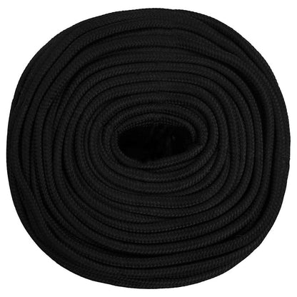 vidaXL Work Rope Black 10 mm 250 m Polyester 3
