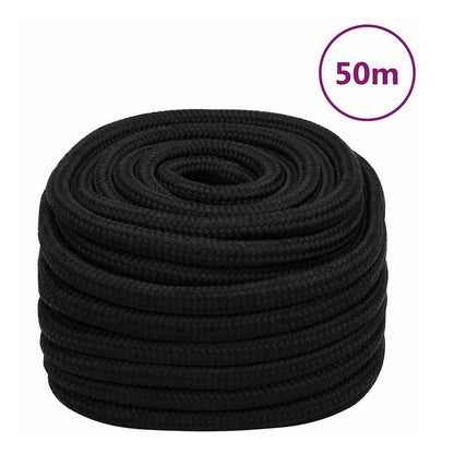 Work Rope Polyester Black Length