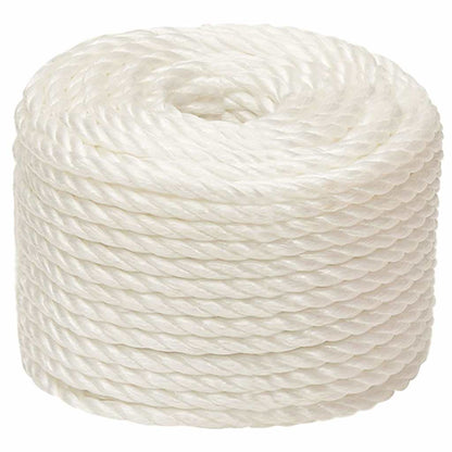 vidaXL Work Rope White 10 mm 250 m Polypropylene 2