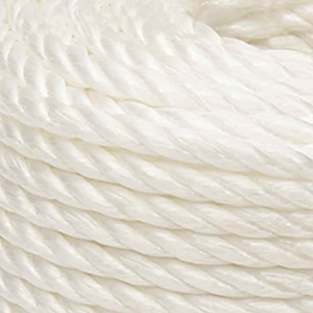 vidaXL Work Rope White 12 mm 250 m Polypropylene 4