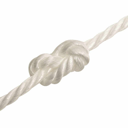 vidaXL Work Rope White 12 mm 250 m Polypropylene 5