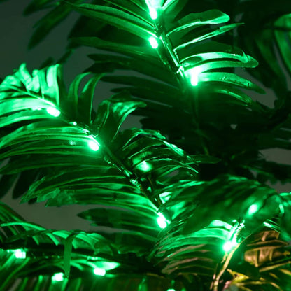 vidaXL LED Palm Tree Warm White 96 LEDs 180 cm 4