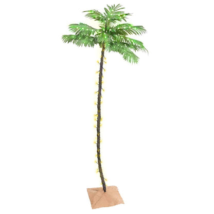 vidaXL LED Palm Tree Warm White 72 LEDs