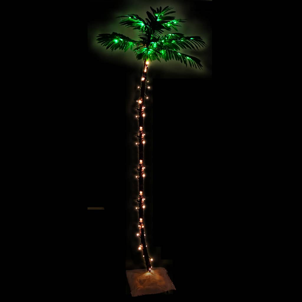 vidaXL LED Palm Tree Warm White 252 LEDs 400 cm 3