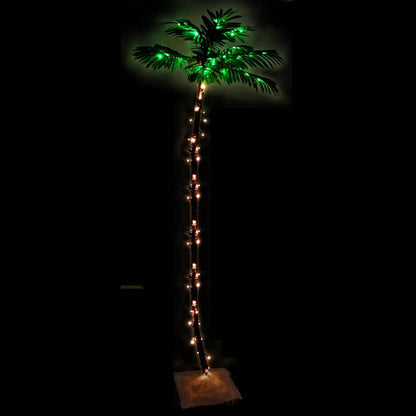 vidaXL LED Palm Tree Warm White 252 LEDs 400 cm 3