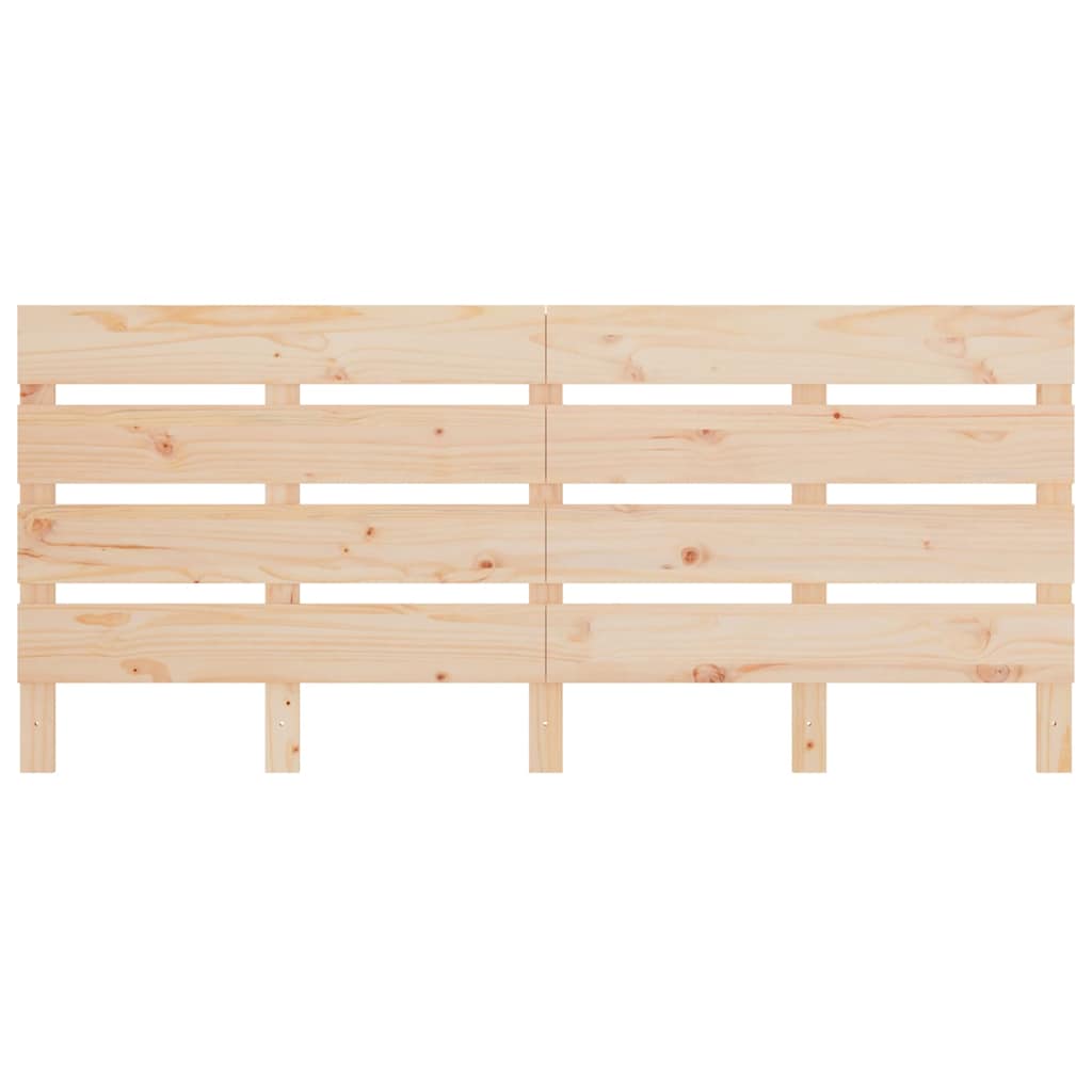 vidaXL Headboard 180x3x80 cm Solid Wood Pine 4
