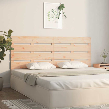 vidaXL Headboard 135x3x80 cm Solid Wood Pine 3