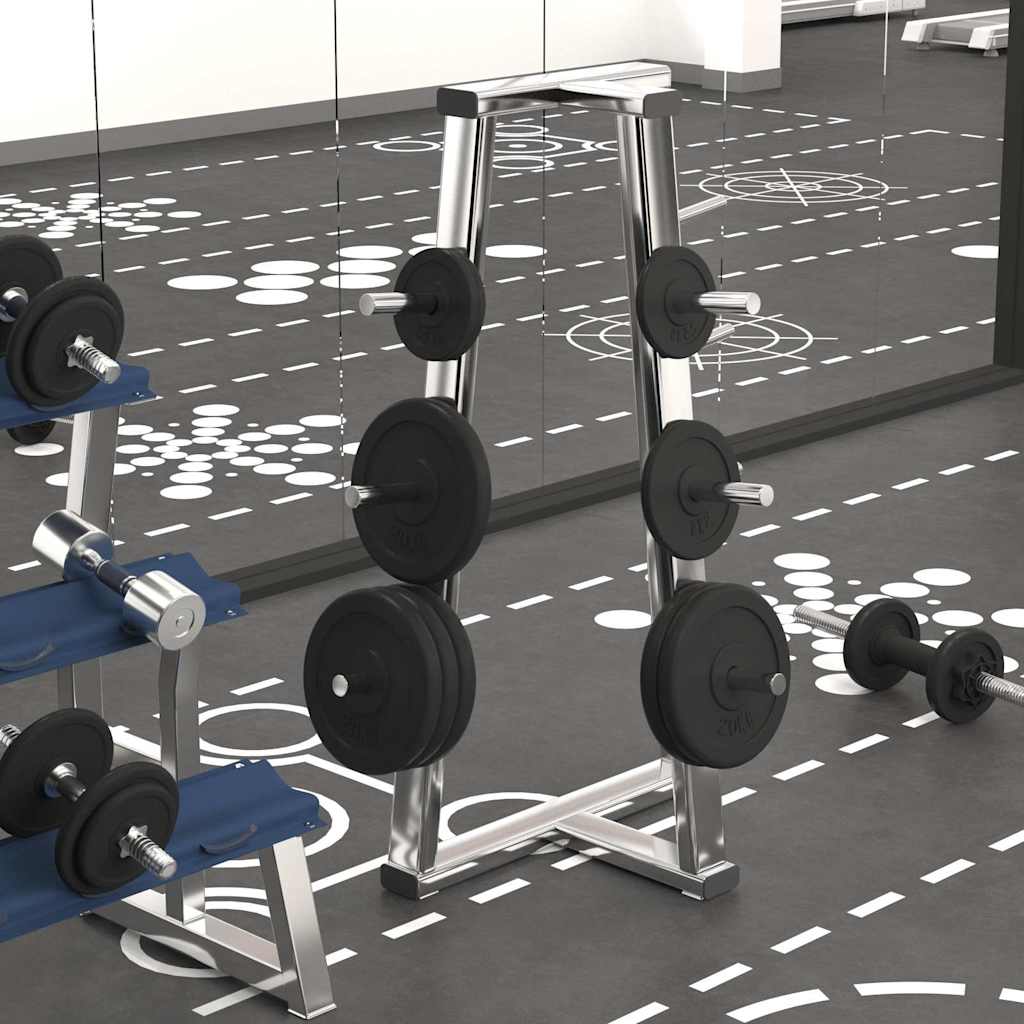 vidaXL Weight Plate 20 kg Cast Iron 1