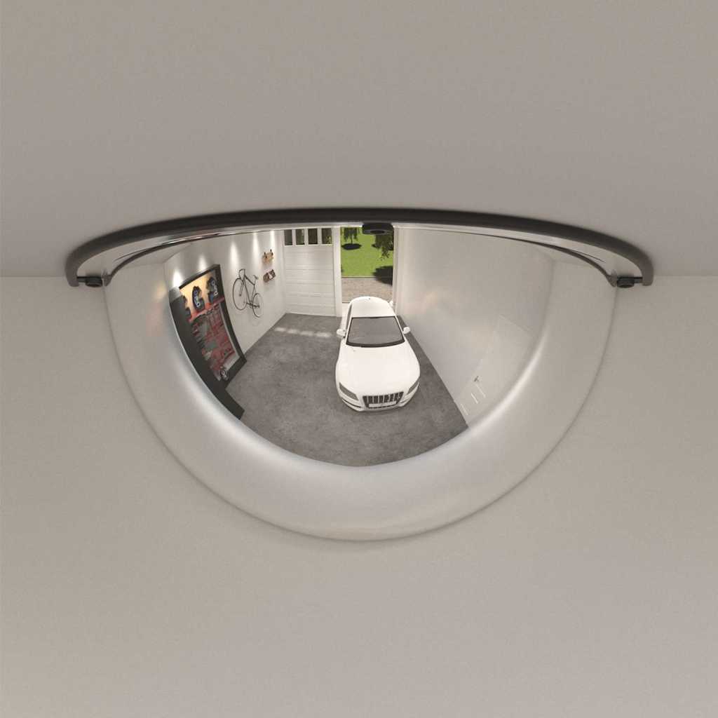 vidaXL Half Domed Traffic Mirrors 2 pcs Ø30 cm Acrylic 1