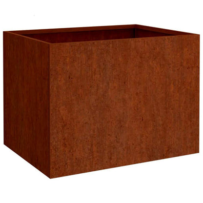 vidaXL Planter 62x47x46 cm Corten Steel 2