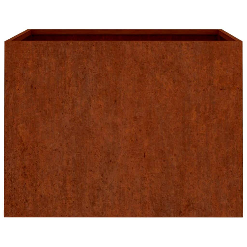 vidaXL Planter 62x47x46 cm Corten Steel 5