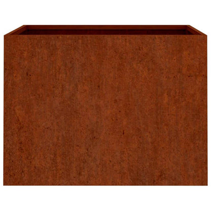 vidaXL Planter 62x47x46 cm Corten Steel 5