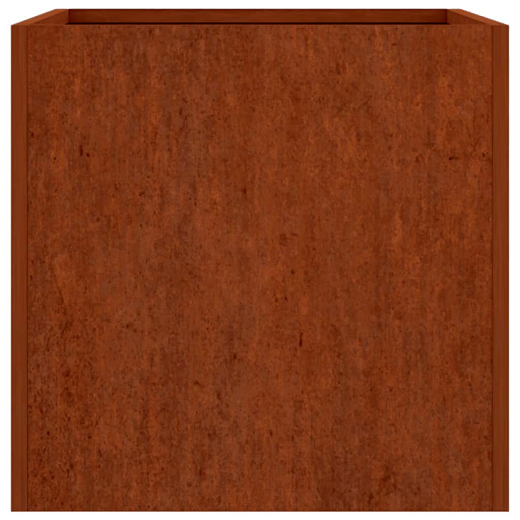 vidaXL Planter 62x47x46 cm Corten Steel 6