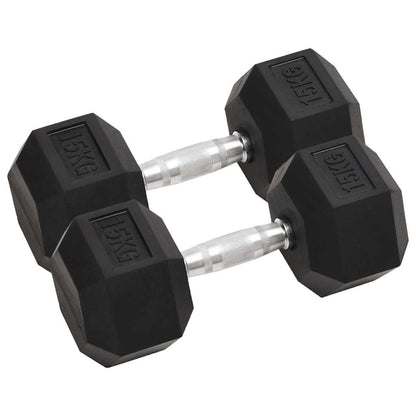 vidaXL Dumbbell 20 kg Cast Iron