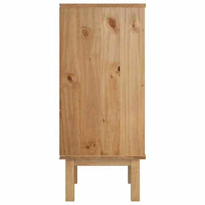vidaXL Drawer Cabinet OTTA 45x39x90cm Solid Wood Pine 5