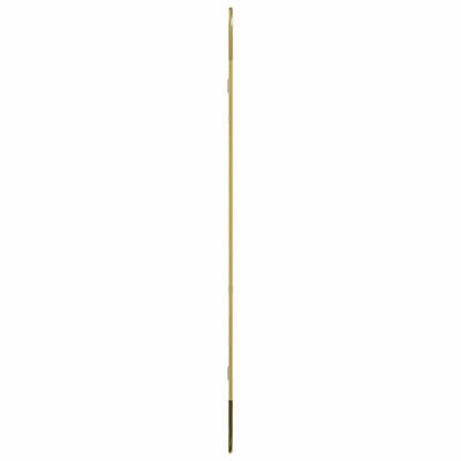 vidaXL Wall Mirror Gold 90x40 cm Oval 4