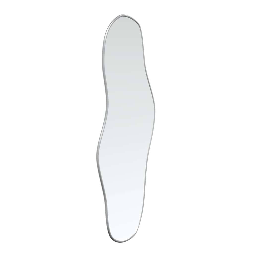 vidaXL Wall Mirror Silver 100x45 cm 3