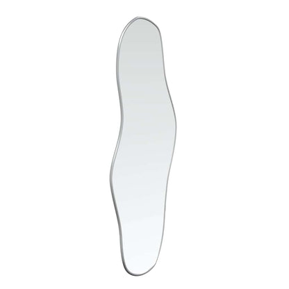 vidaXL Wall Mirror Silver 100x45 cm 3