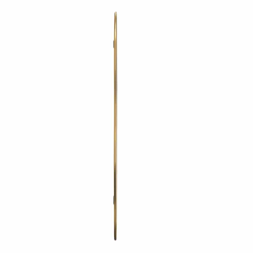 vidaXL Wall Mirror Gold 100x45 cm 4