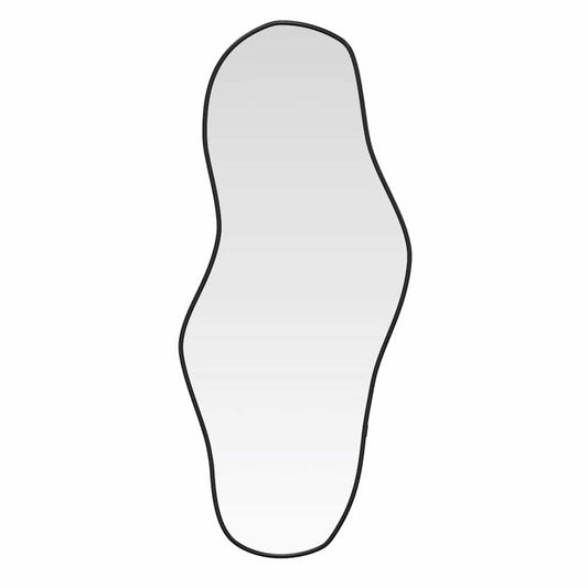 vidaXL Wall Mirror Black 100x45 cm 2