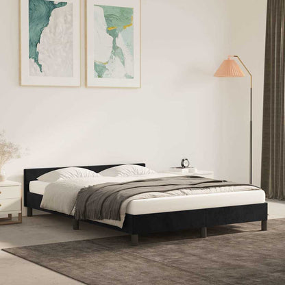 vidaXL Bed Frame without Mattress 90x190cm Single Velvet