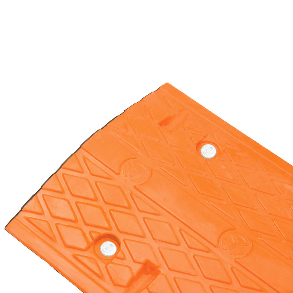 vidaXL Speed Hump Yellow&Black 97x32.5x4 cm Rubber 6