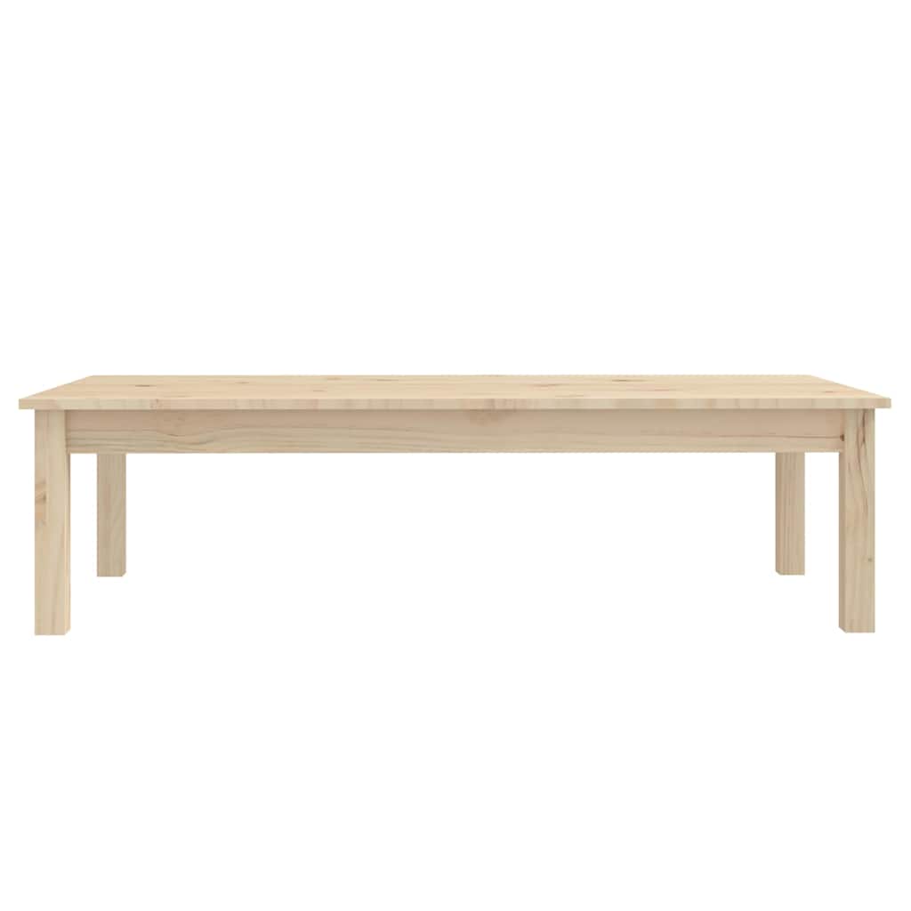 814234 vidaXL Coffee Table 110x50x30 cm Solid Wood Pine 4