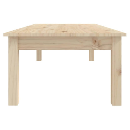 814234 vidaXL Coffee Table 110x50x30 cm Solid Wood Pine 5