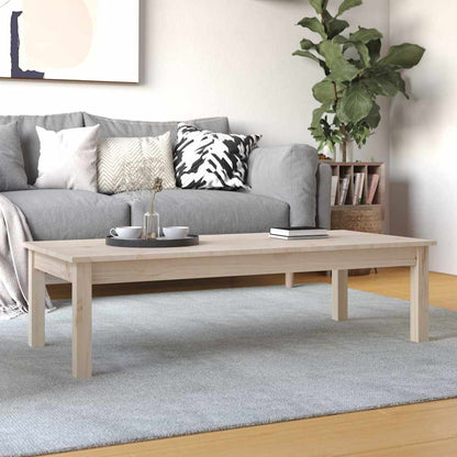 814234 vidaXL Coffee Table 110x50x30 cm Solid Wood Pine 1