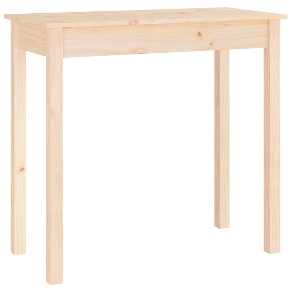 vidaXL Console Table 80x40x75 cm Solid Wood Pine 2