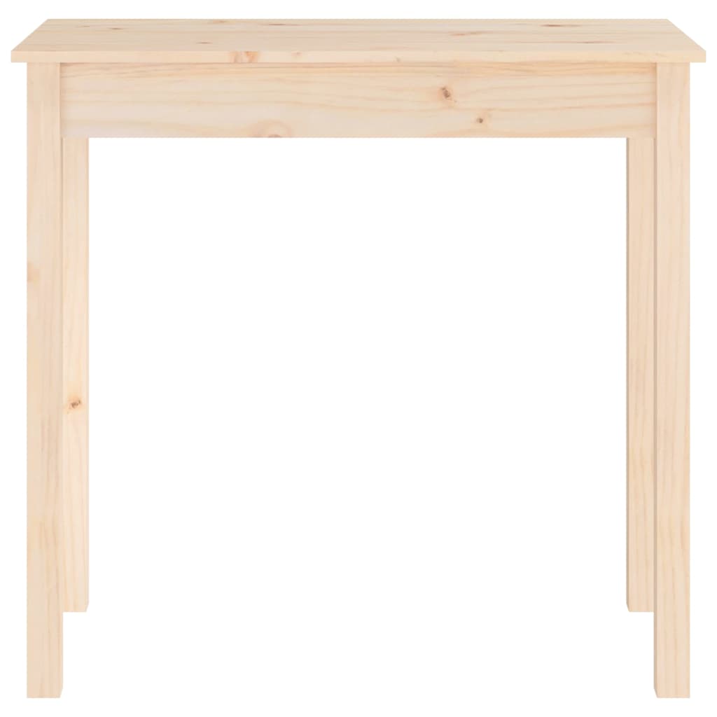 vidaXL Console Table 80x40x75 cm Solid Wood Pine 5