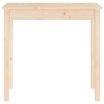 vidaXL Console Table 80x40x75 cm Solid Wood Pine 5