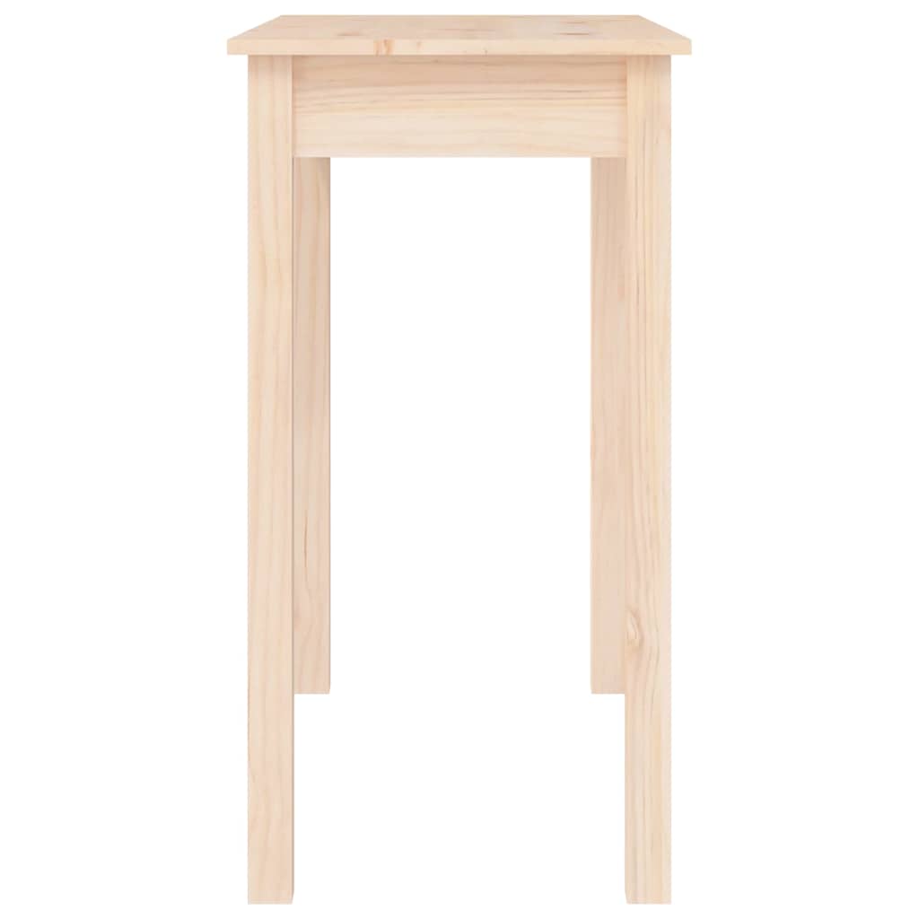 vidaXL Console Table 80x40x75 cm Solid Wood Pine 6