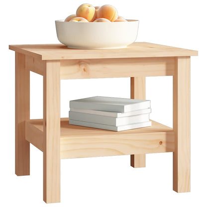 814264 vidaXL Coffee Table 45x45x40 cm Solid Wood Pine 5