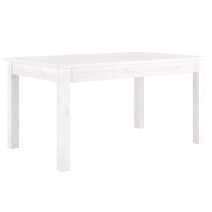 814280 vidaXL Coffee Table White 80x50x40 cm Solid Wood Pine 2