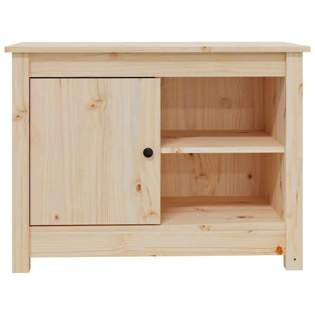 vidaXL TV Cabinet 70x36.5x52 cm Solid Wood Pine 6