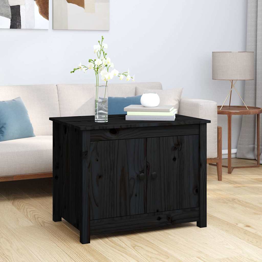 vidaXL Coffee Table 71x49x55 cm Solid Wood Pine