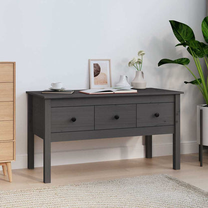 vidaXL Coffee Table 102x49x55 cm Solid Wood Pine
