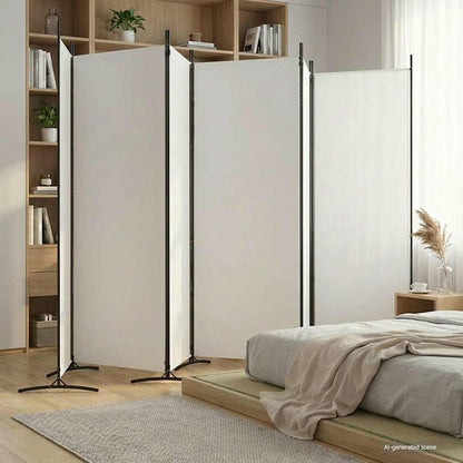 vidaXL 6-Panel Room Divider Fabric 520 x 180 cm