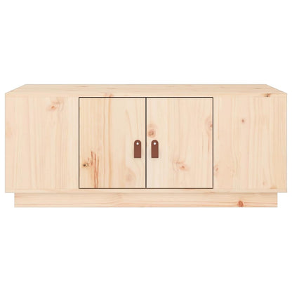vidaXL Coffee Table | Pine | Solid pine wood | Coffee Table | Rectangular 6