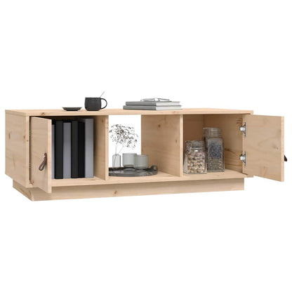 vidaXL Coffee Table 100x50x35 cm Solid Wood Pine 5