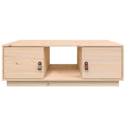 vidaXL Coffee Table 100x50x35 cm Solid Wood Pine 6