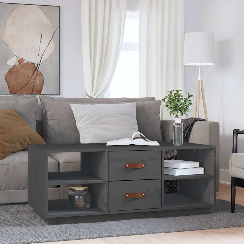 vidaXL Coffee Table 100x50x41 cm Solid Wood Pine