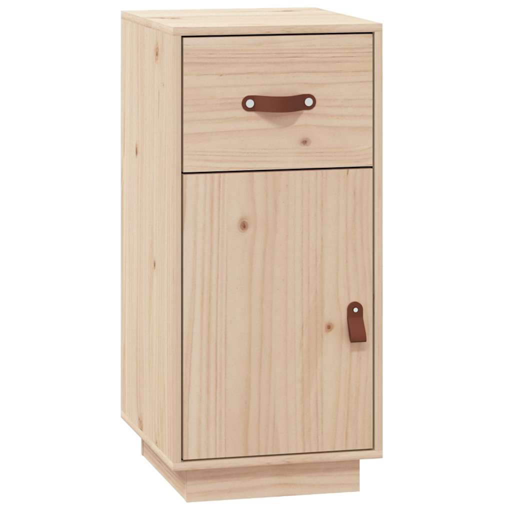 vidaXL Sideboard 34x40x75 cm Solid Wood Pine 2