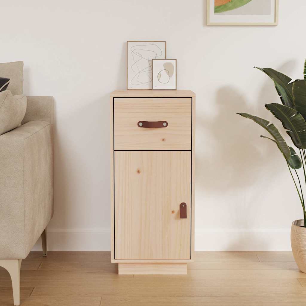 vidaXL Sideboard 34x40x75 cm Solid Wood Pine 1