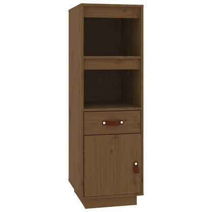 vidaXL Highboard Honey Brown 34x40x108,5 cm Solid Wood Pine 2
