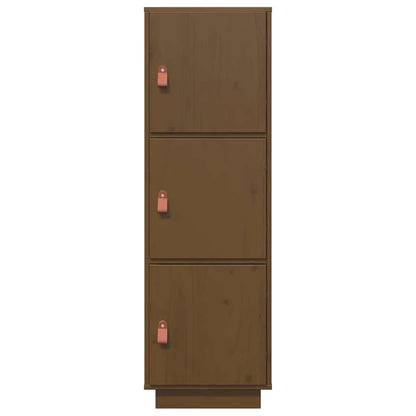 vidaXL Highboard Honey Brown 34x40x108.5 cm Solid Wood Pine 5