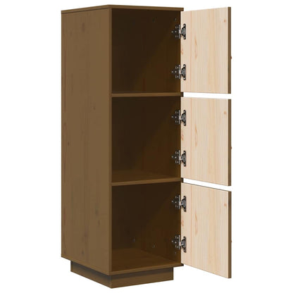 vidaXL Highboard Honey Brown 34x40x108.5 cm Solid Wood Pine 6