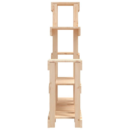 vidaXL Plant Stand 92x25x97 cm Solid Wood Pine 6