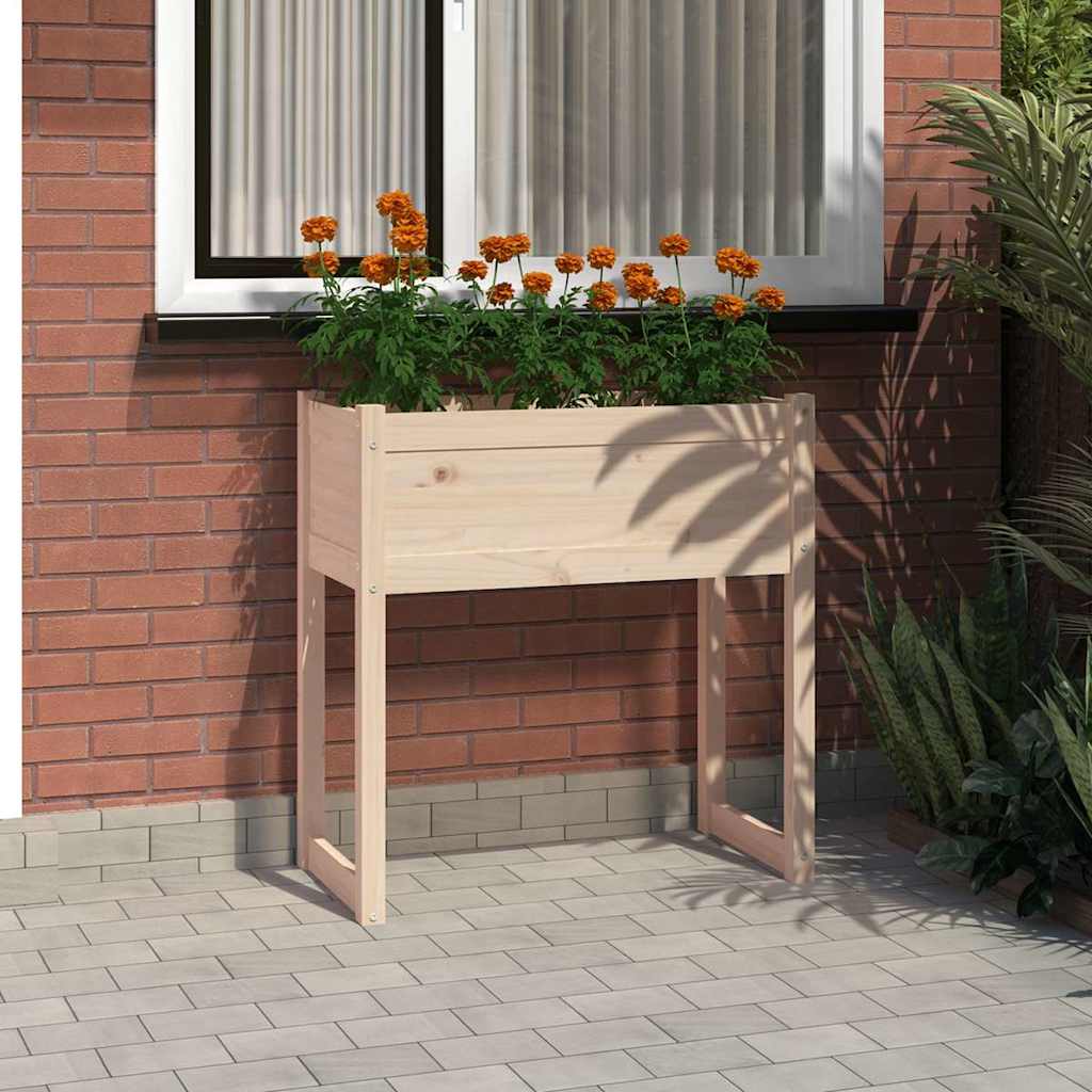 vidaXL Planter 78x40x81 cm Solid Wood Pine 1